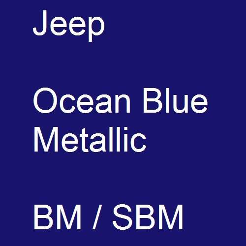 Jeep, Ocean Blue Metallic, BM / SBM.